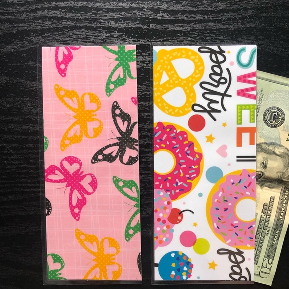 6 Laminated cash envelopes, cash stuffing, budget - Picture 4 of 5